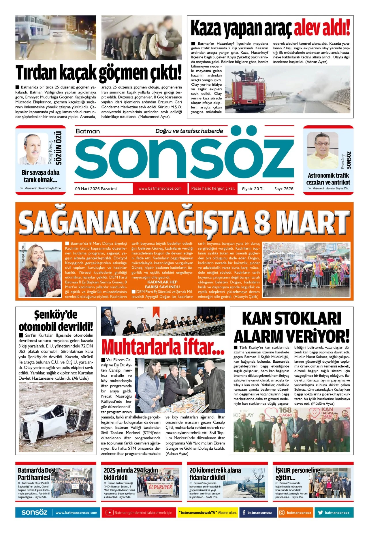 9 Mart 2026 e-gazete