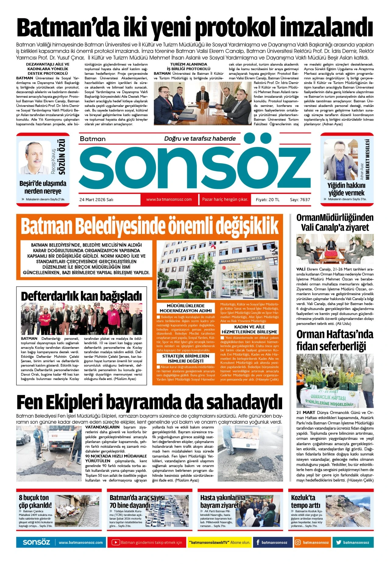 24 Mart 2026 e-gazete