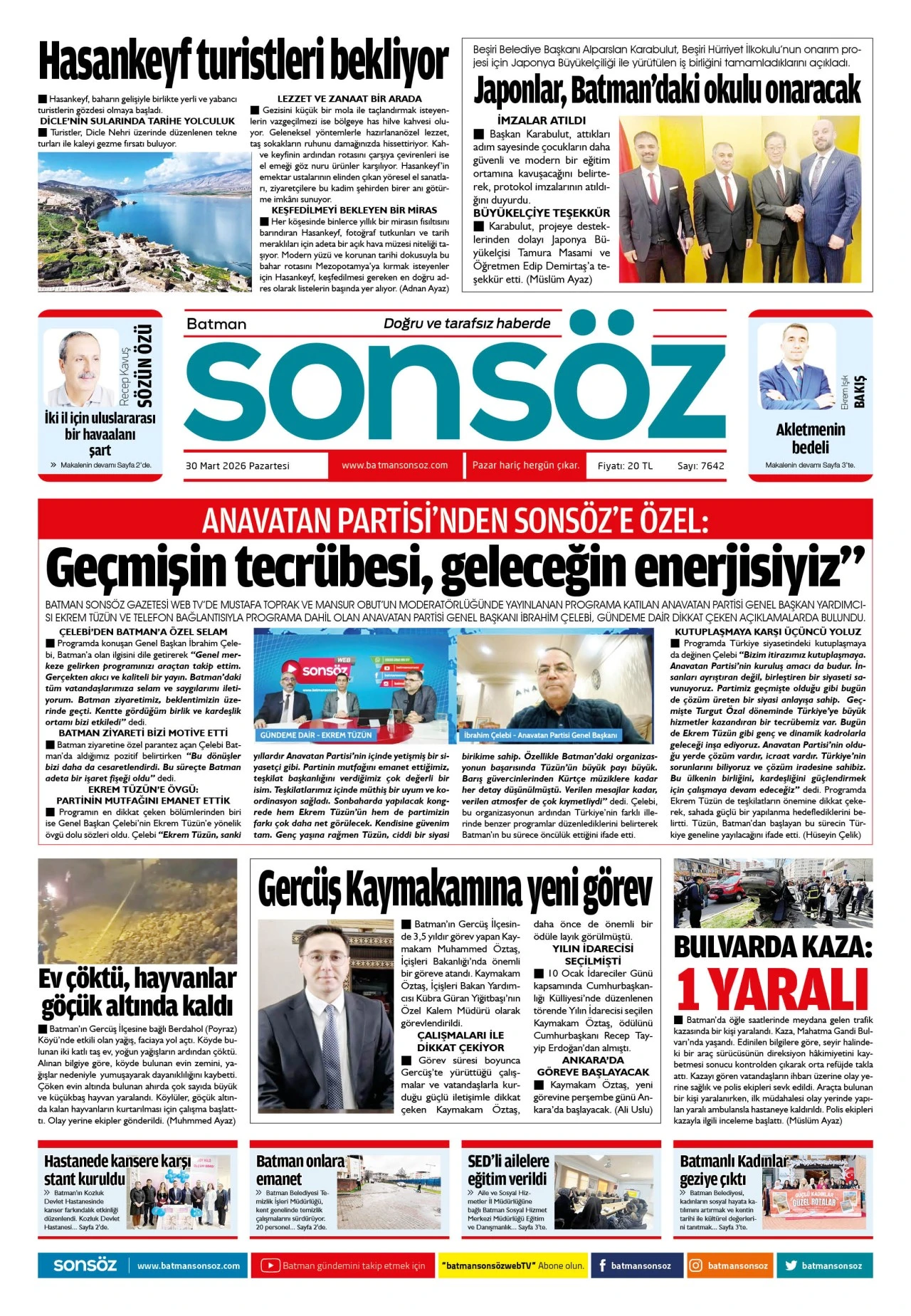 30 Mart 2026 e-gazete