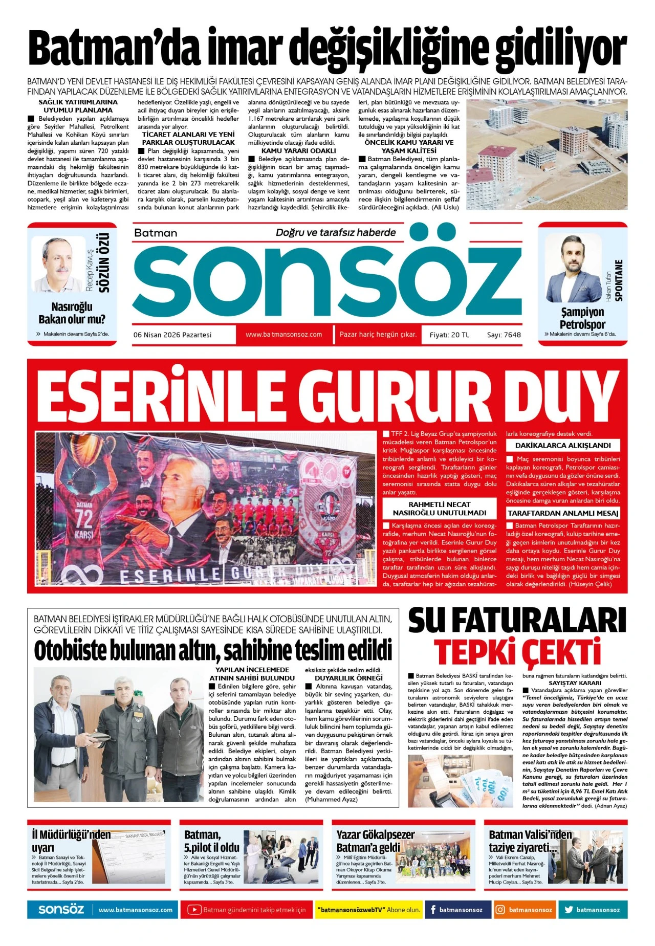 6 Nisan 2026 e-gazete