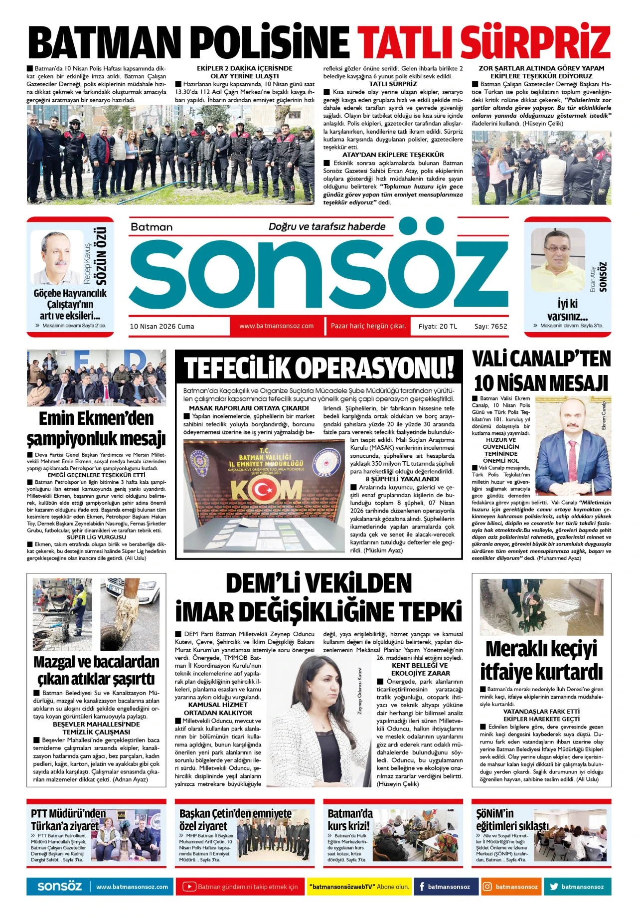 10 Nisan 2026 e-gazete