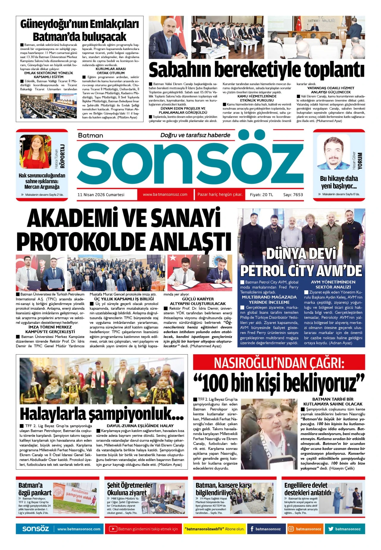 11 Nisan 2026 e-gazete
