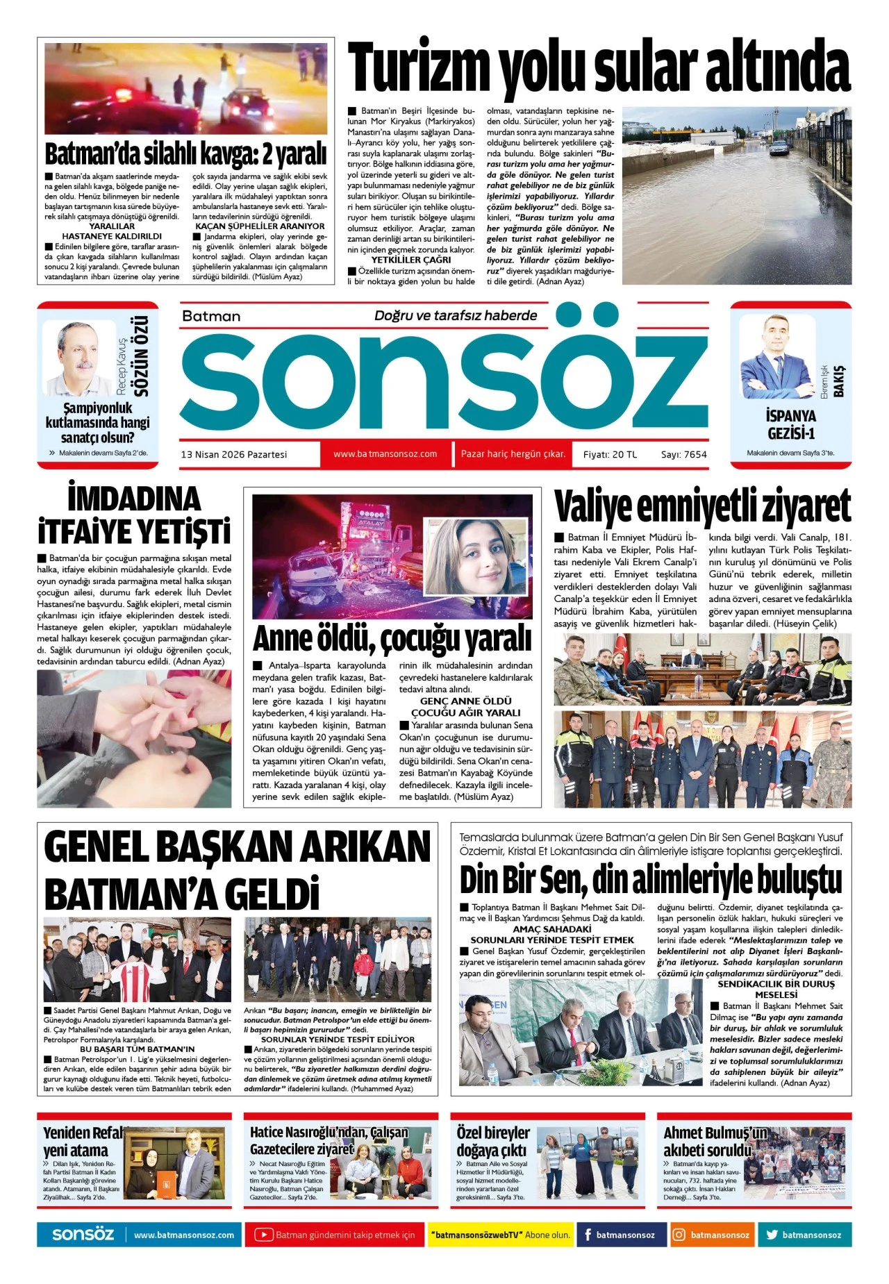 13 Nisan 2026 e-gazete