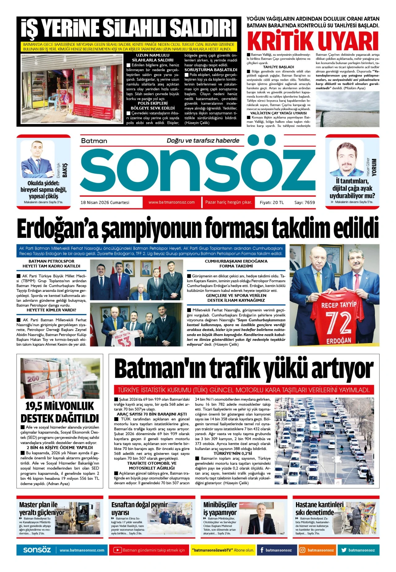 18 Nisan 2026 e-gazete