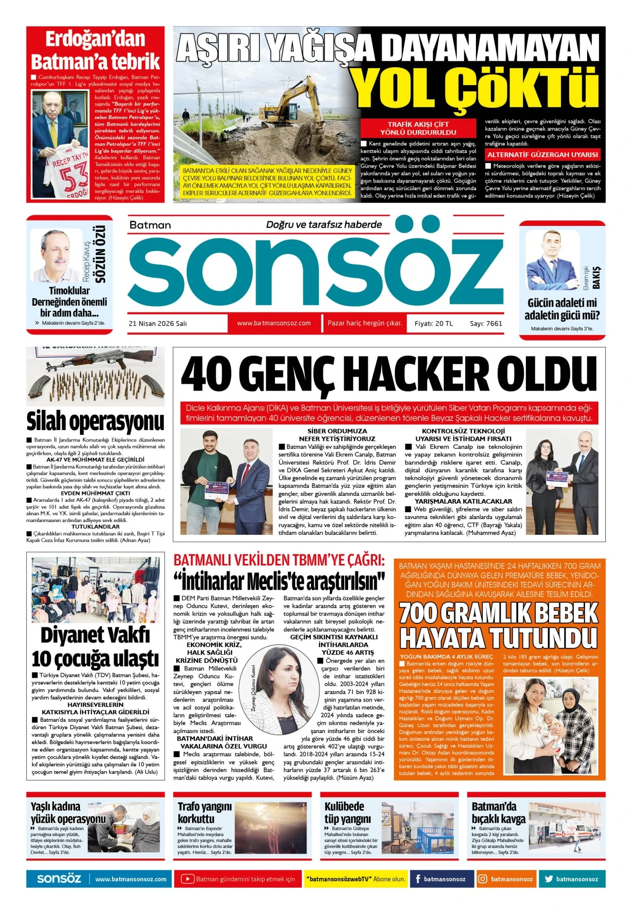 21 Nisan 2026 e-gazete