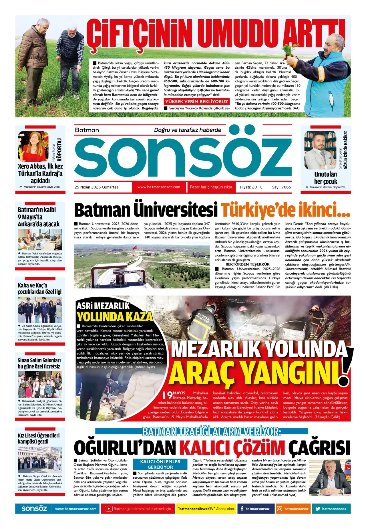 25 Nisan 2026 e-gazete
