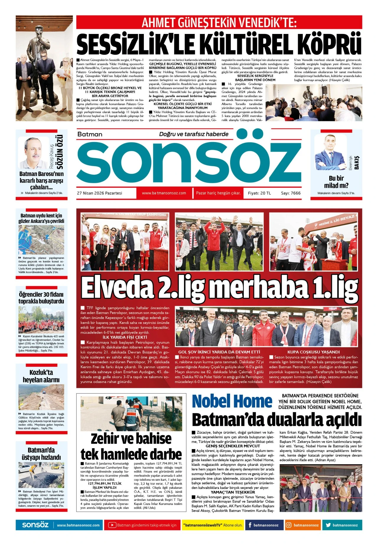 27 Nisan 2026 e-gazete