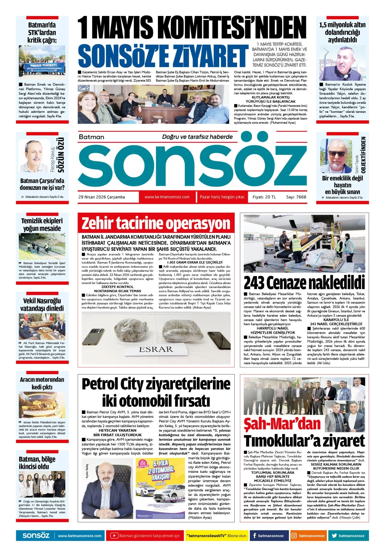 29 Nisan 2026 e-gazete