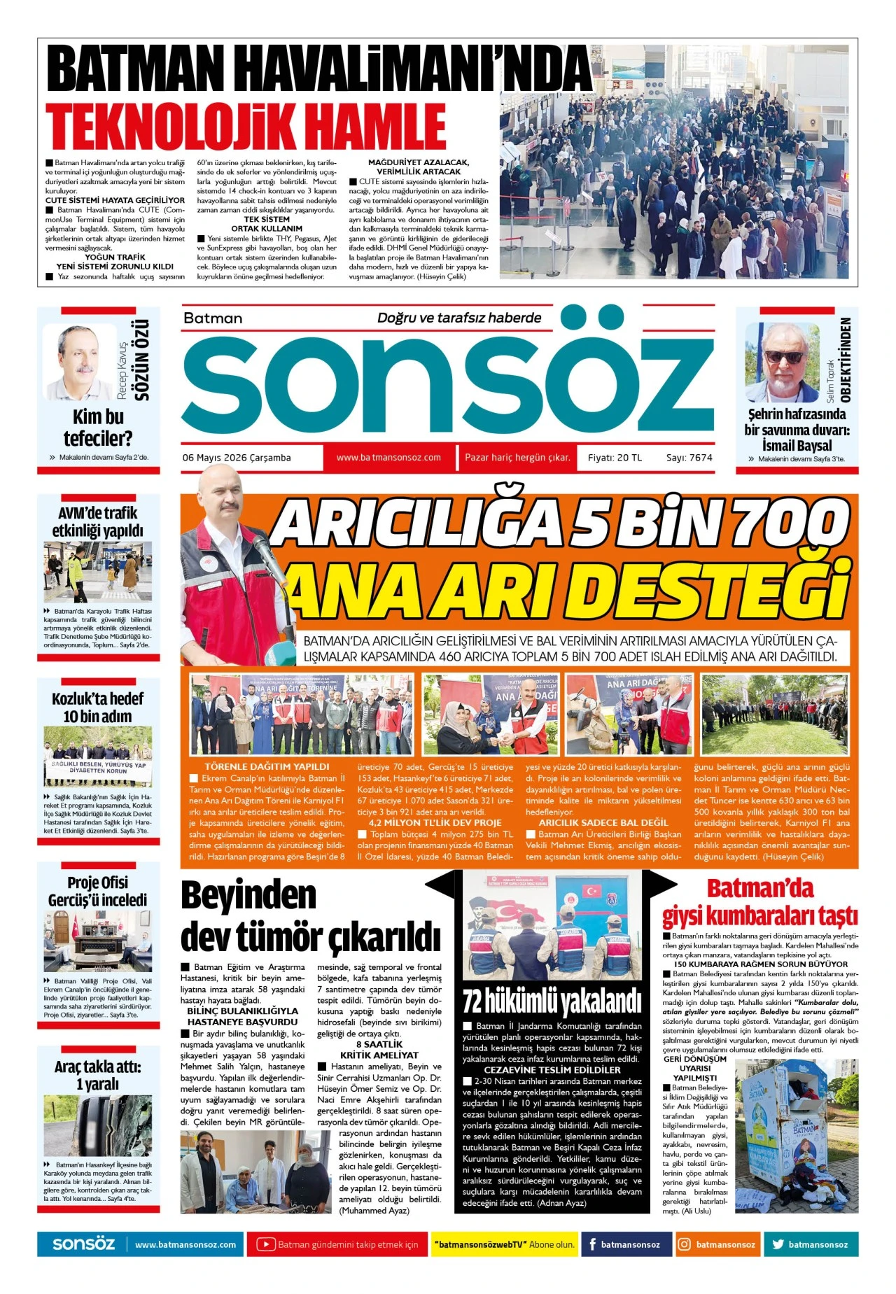6 Mayıs  e gazete