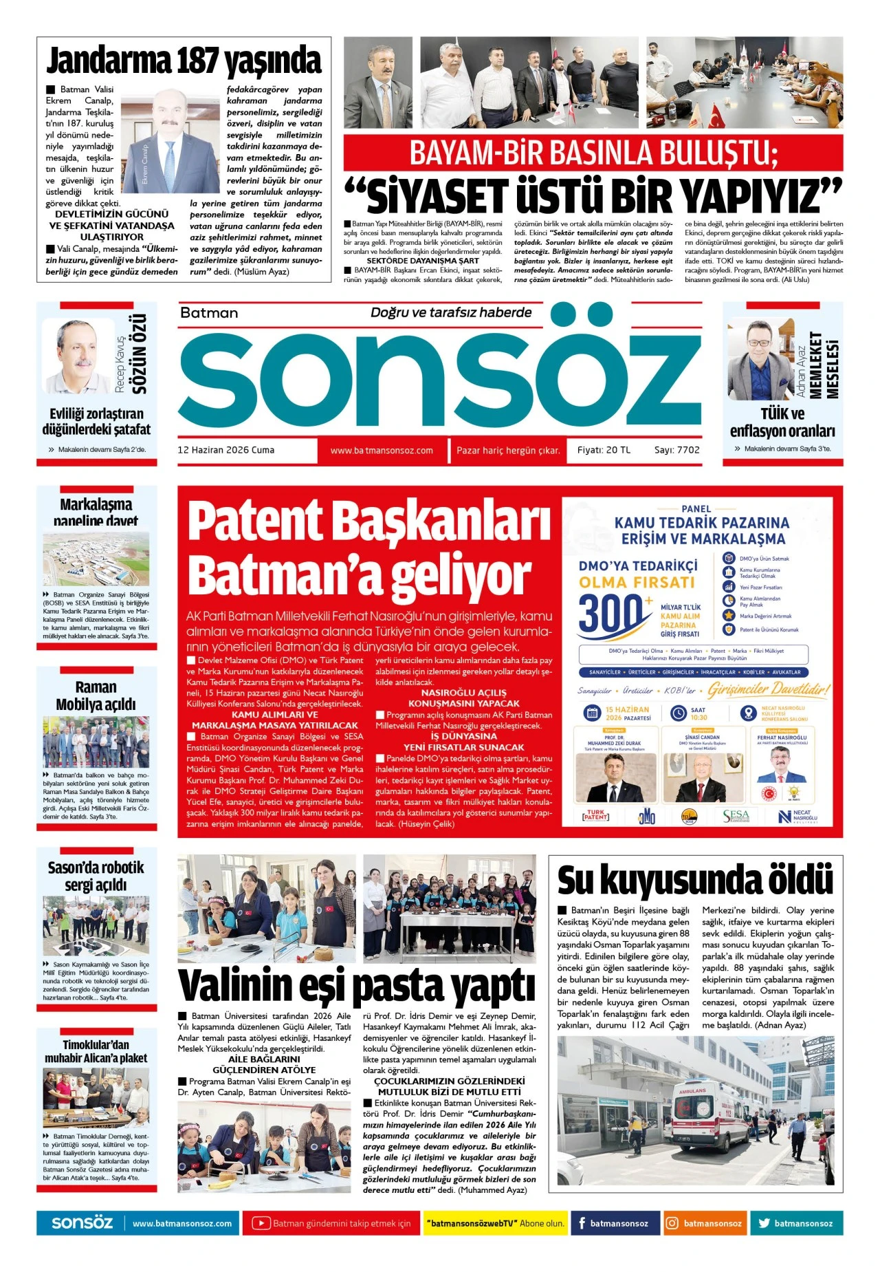 12 Haziran 2026 e-gazete