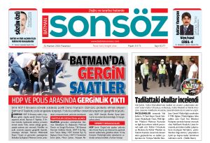 21 HAZİRAN 2021 E-GAZETE