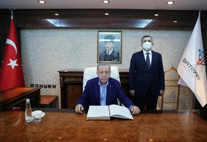 Cumhurbaşkanı Recep Tayyip Erdoğan Batman'daydı