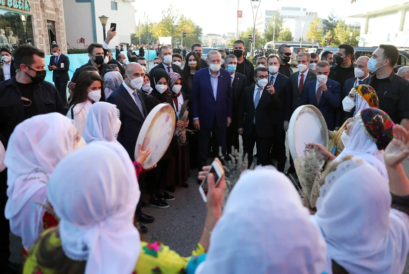 Cumhurbaşkanı Recep Tayyip Erdoğan Batman'daydı