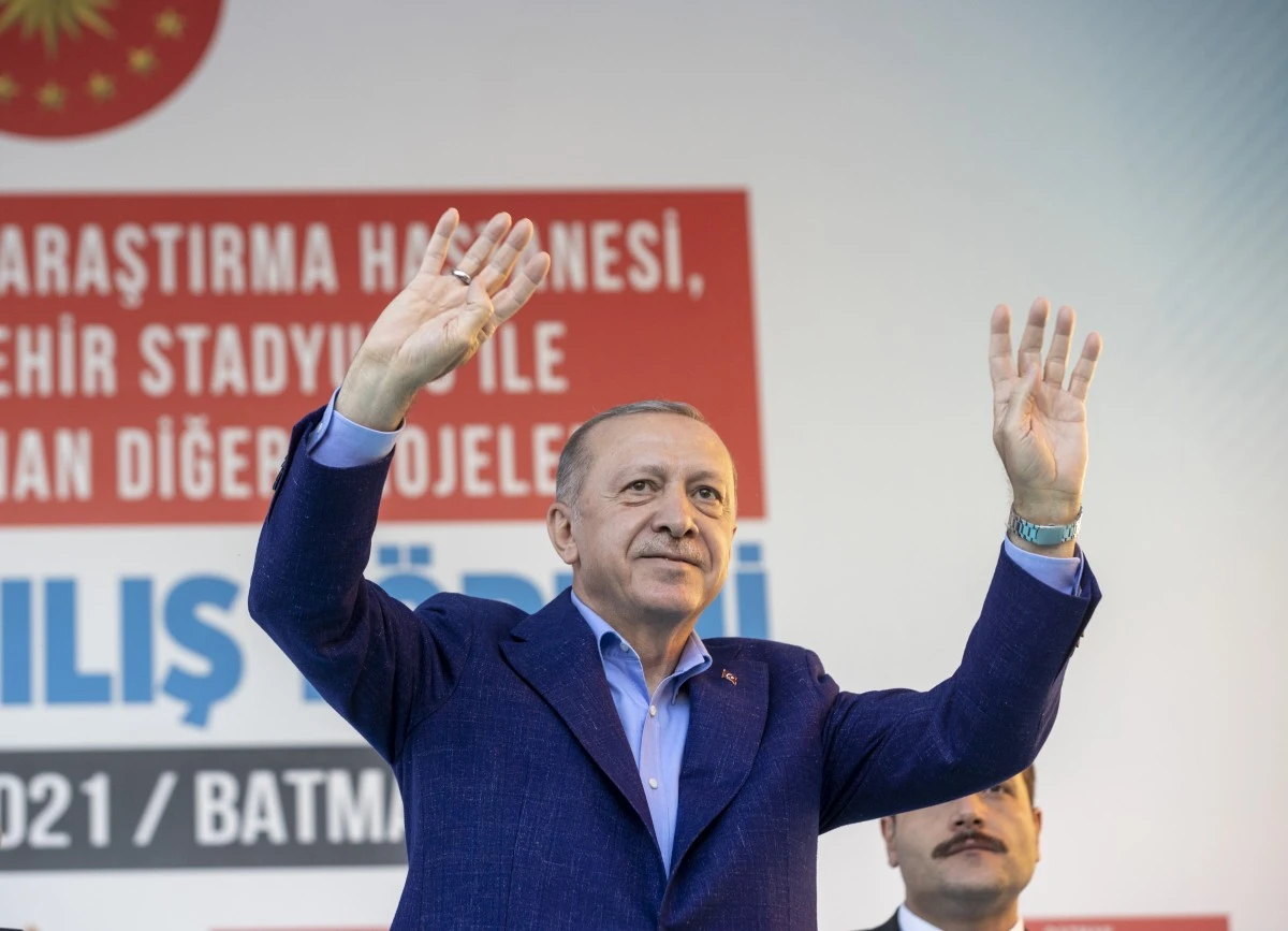 Cumhurbaşkanı Recep Tayyip Erdoğan Batman'daydı