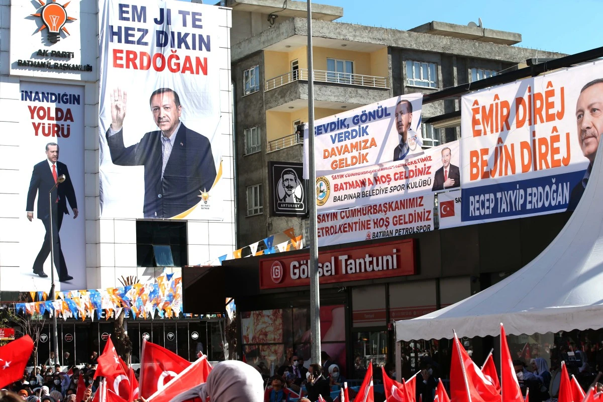 Cumhurbaşkanı Recep Tayyip Erdoğan Batman'daydı