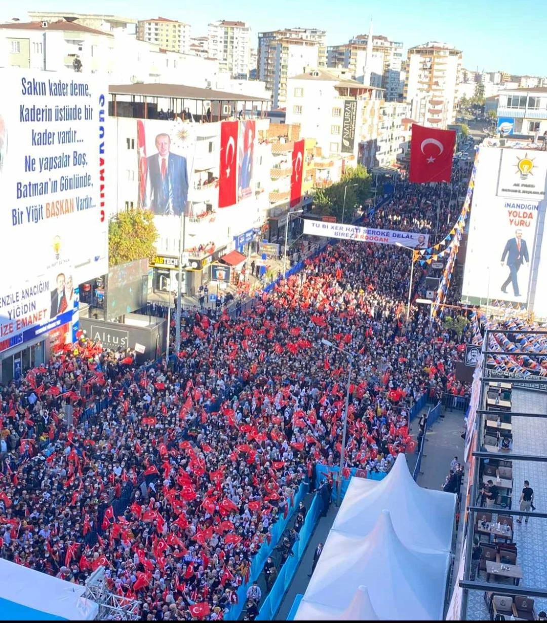 Cumhurbaşkanı Recep Tayyip Erdoğan Batman'daydı