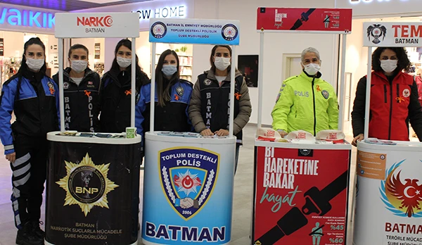BATMAN ŞİDDETE ‘DUR’ DEDİ