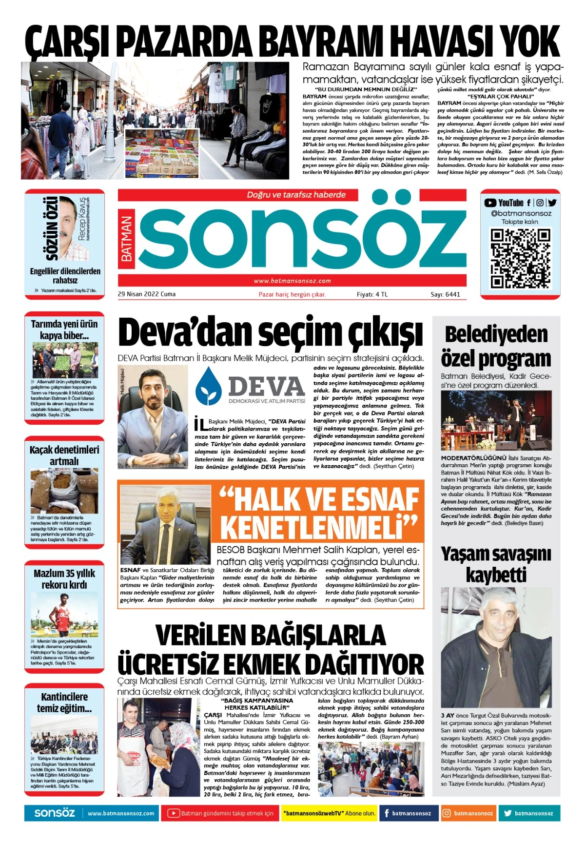 29 Nisan 2022 E-gazete