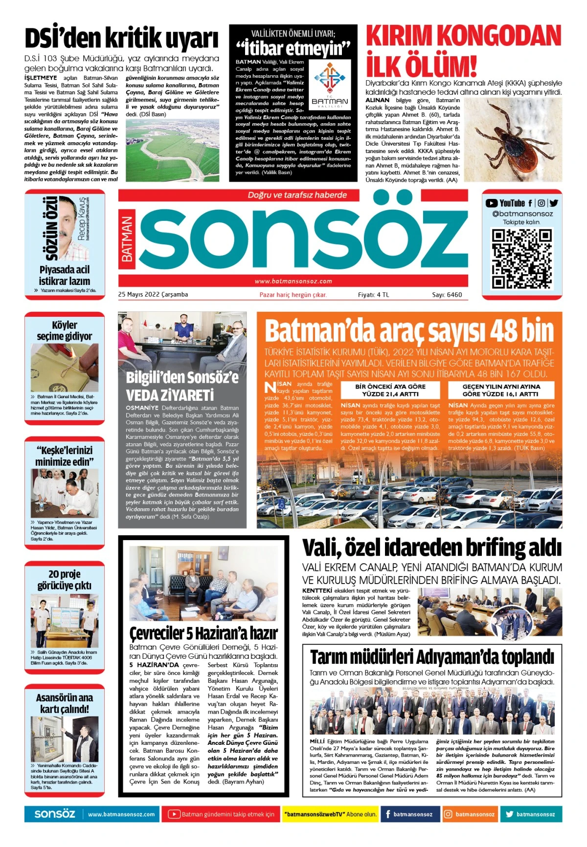 25 Mayıs 2022 e-gazete