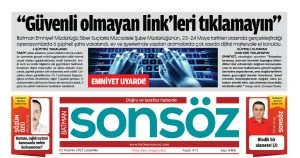 01 Haziran e-gazete