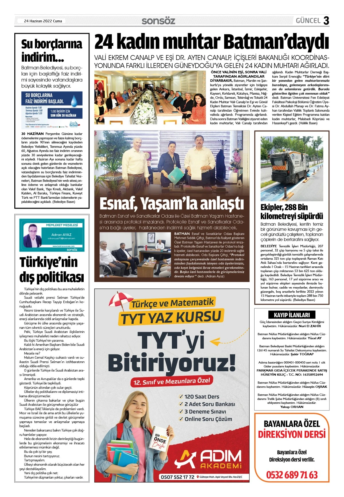 24 Haziran 2022 e-gazete