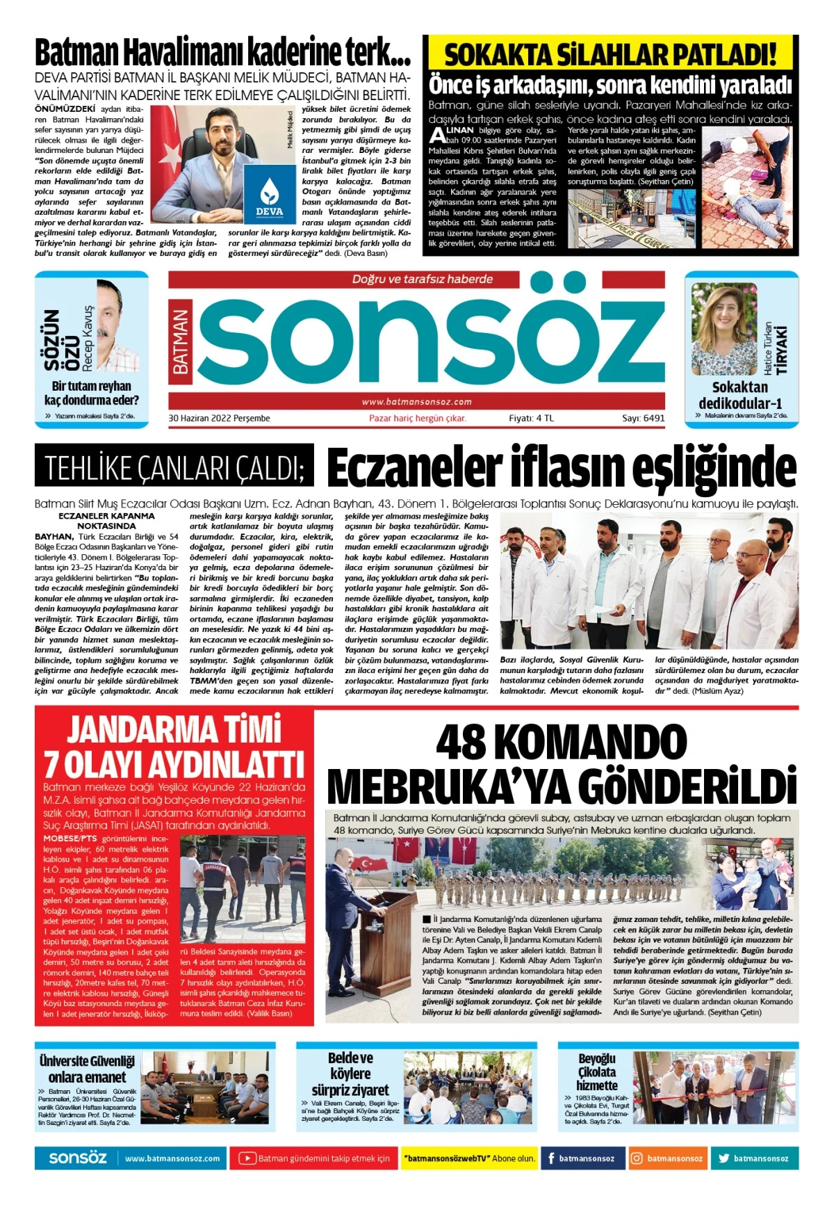 30 Haziran 2022 e-gazete