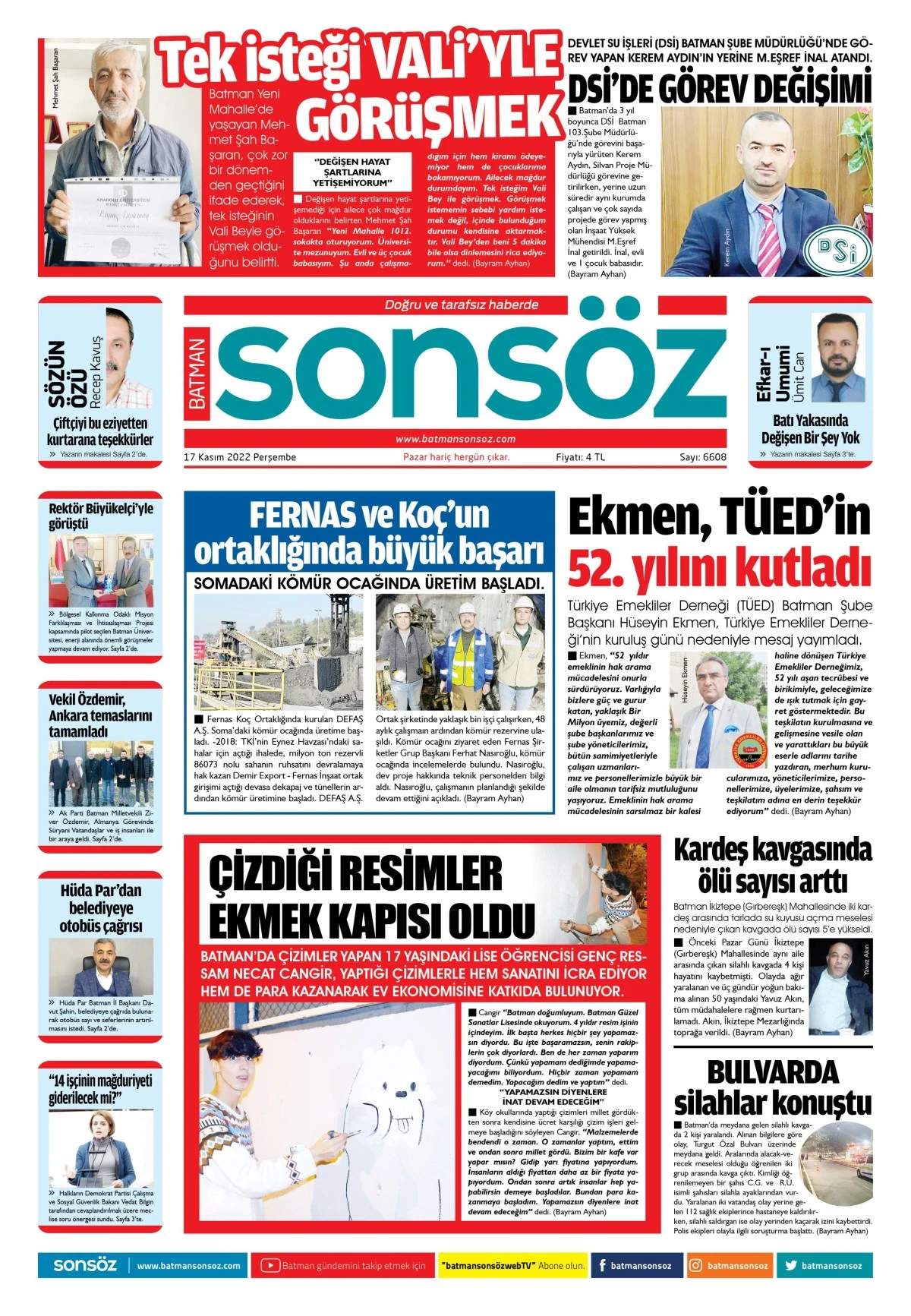 17 Kasım 2022 e-gazete