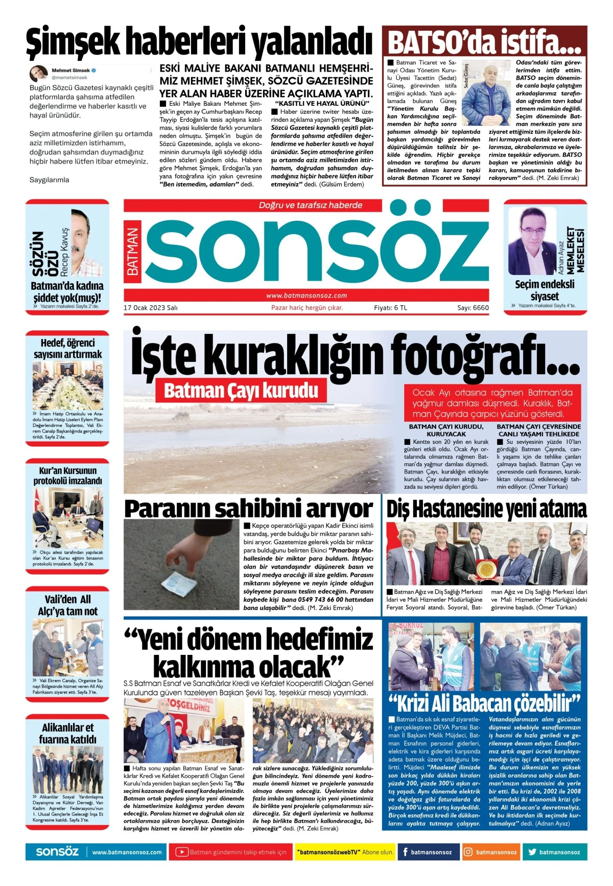 17 Ocak 2023 e-gazete