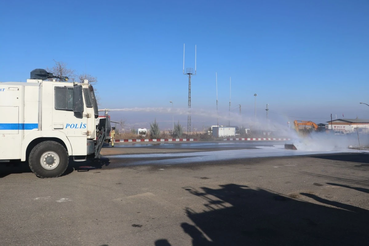 TPAO’da yangın tatbikatı!