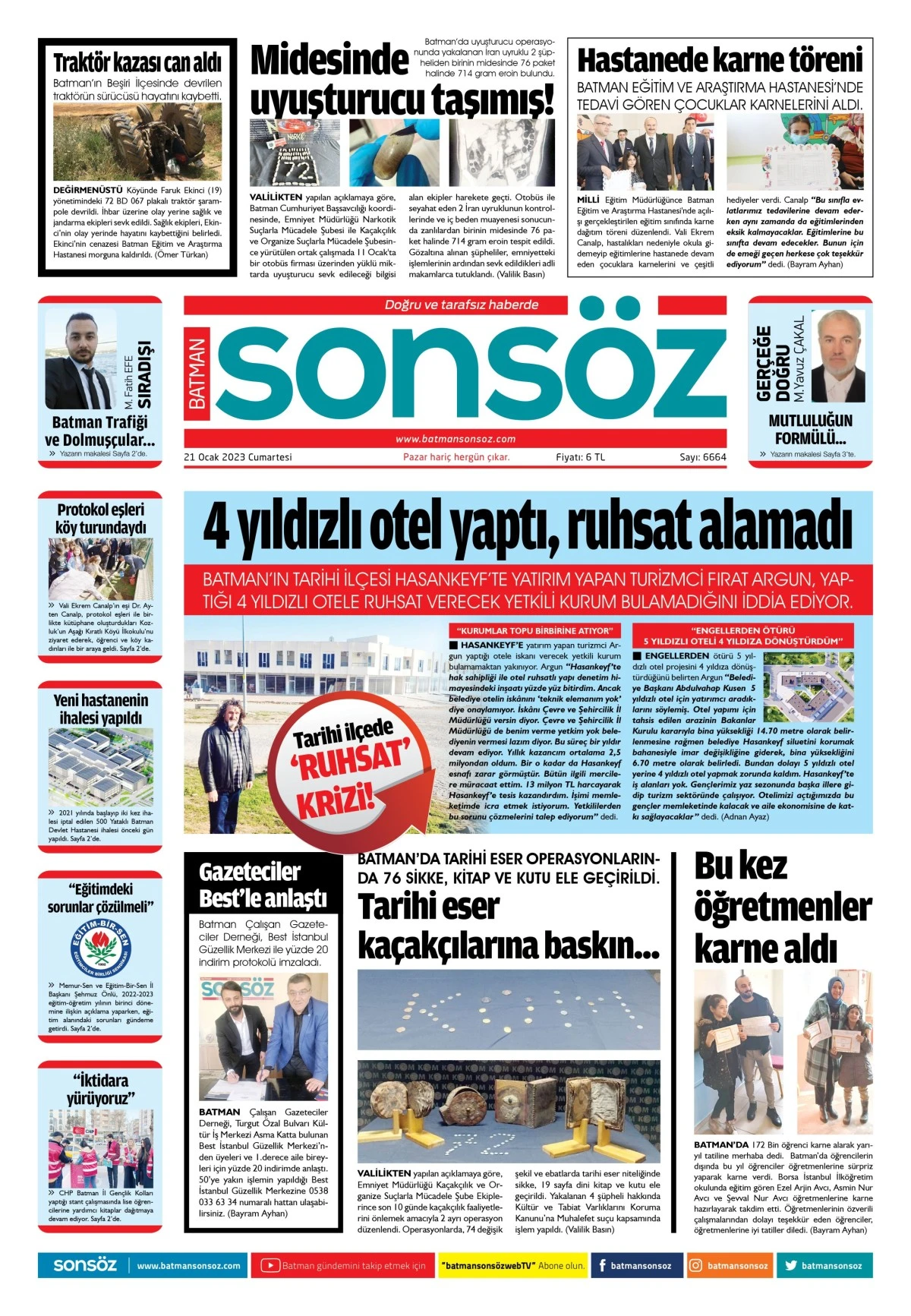 20 Ocak 2023 e-gazete