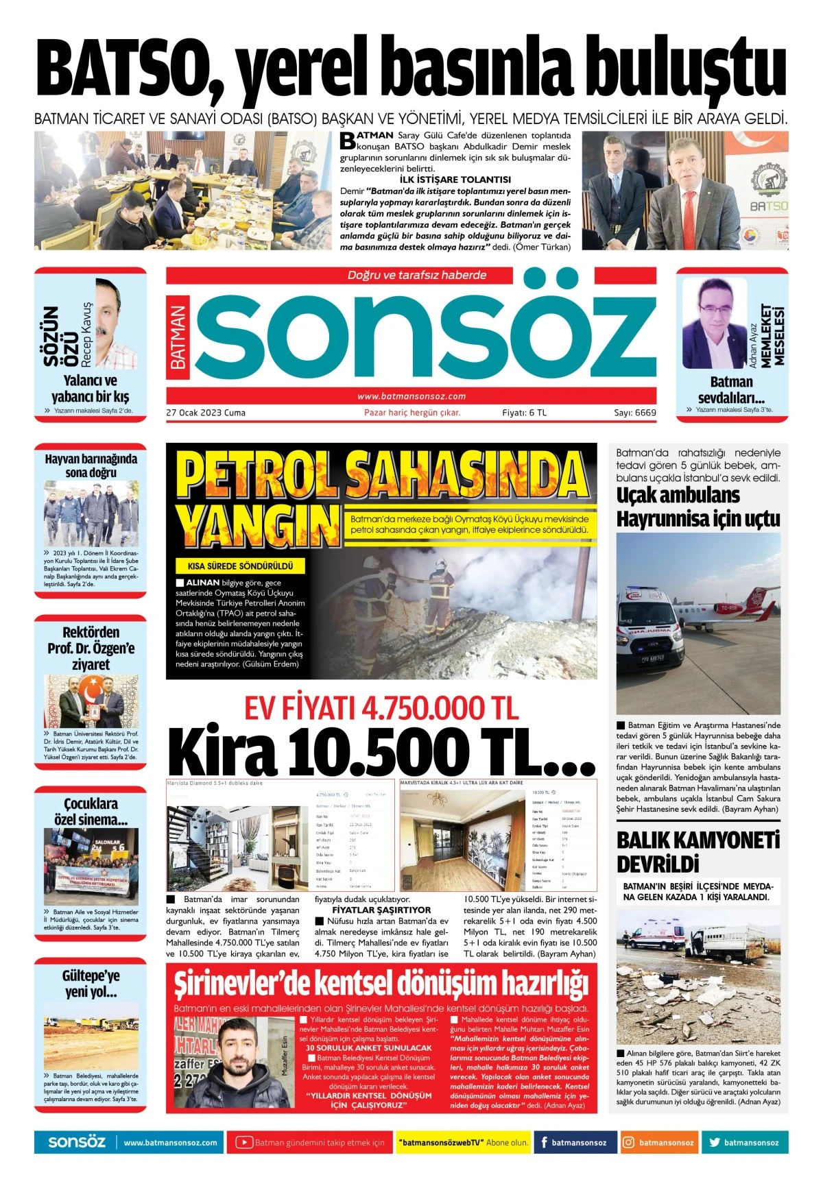 27 Ocak 2023 e-gazete