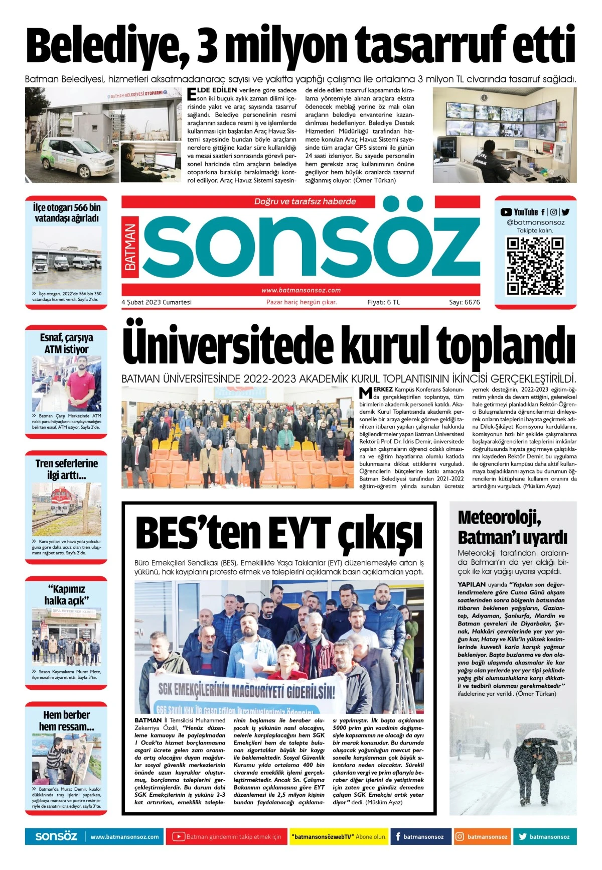 4 Şubat 2023 e-gazete