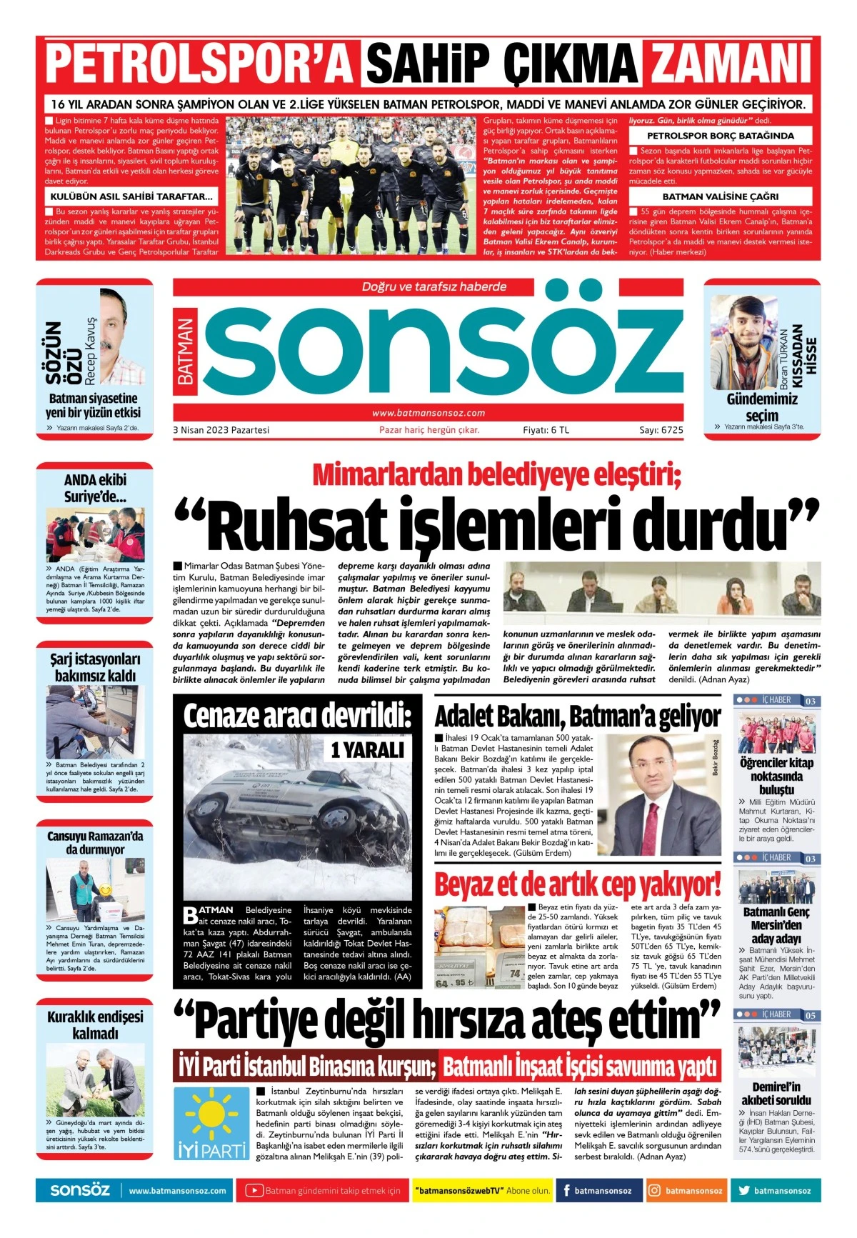 3 Nisan 2023 e-gazete
