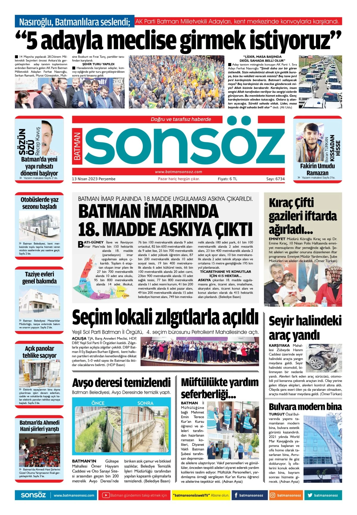 13 Nisan 2023 e-gazete