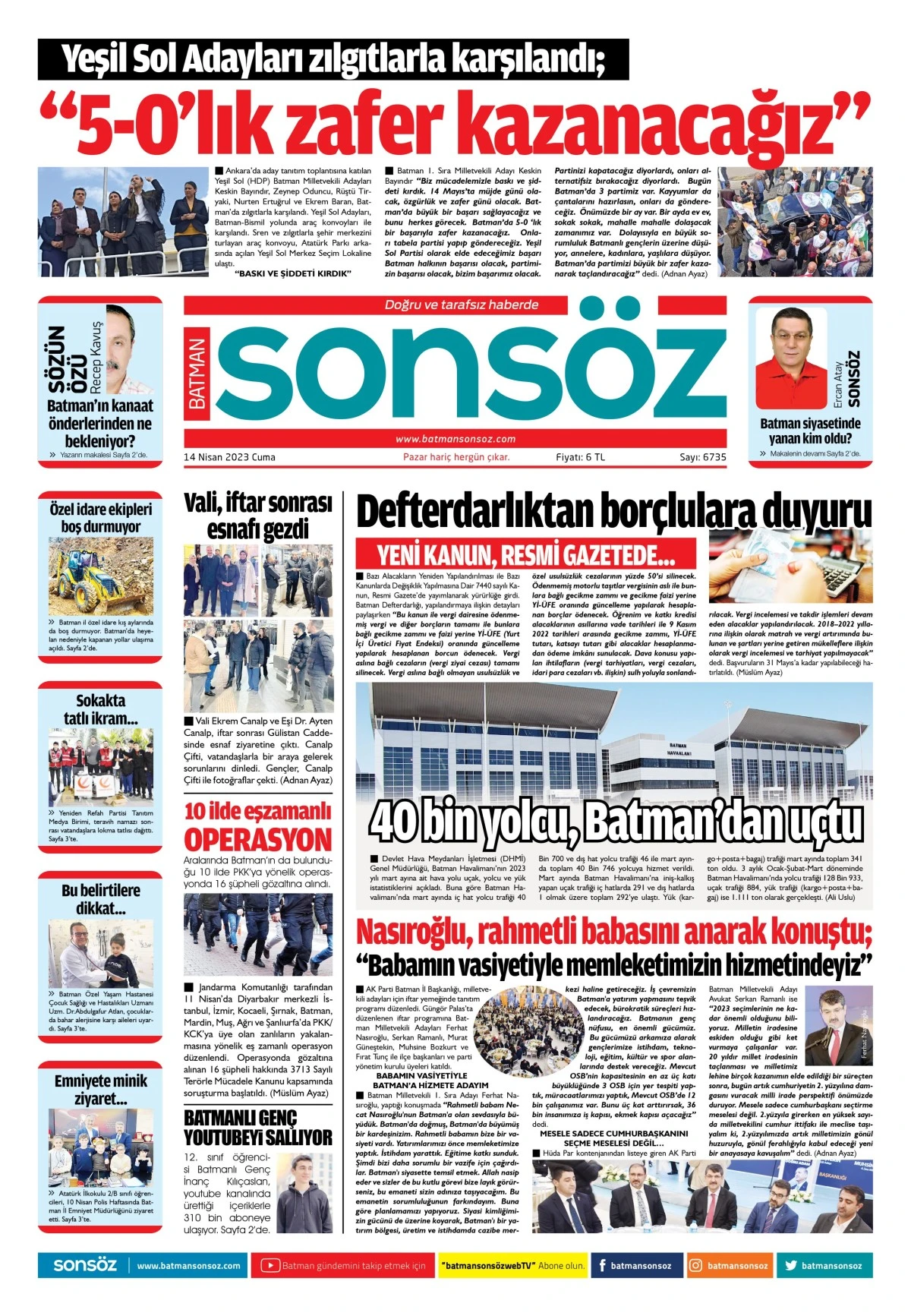 14 Nisan 2023 e-gazete 