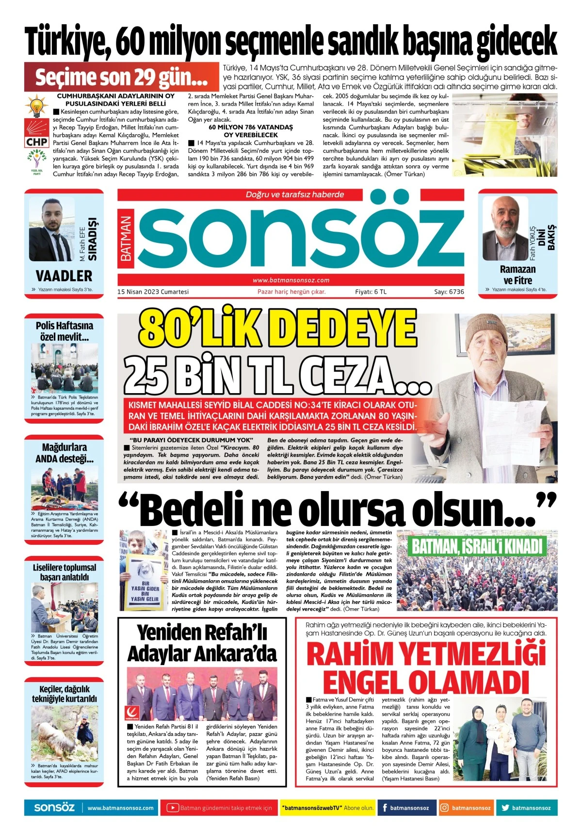 15 Nisan 2023 e-gazete