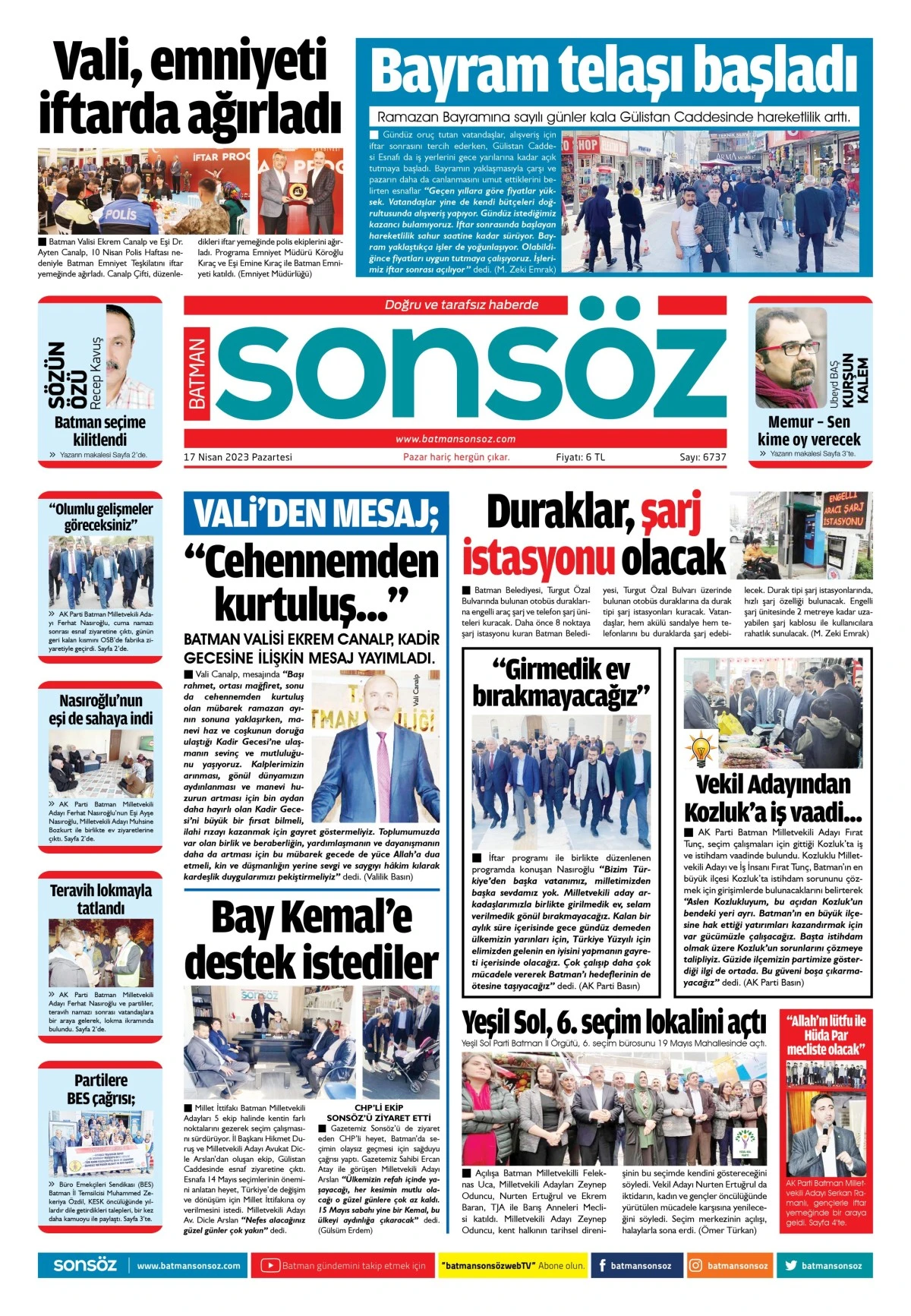17 Nisan 2023 e-gazete