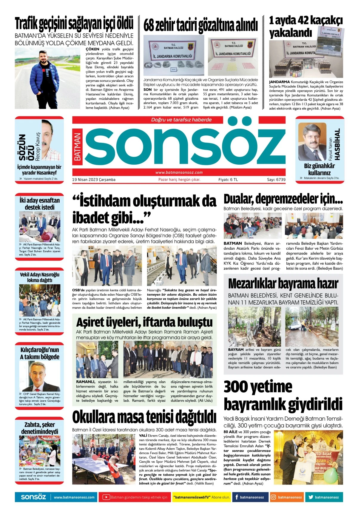 19 Nisan 2023 e-gazete