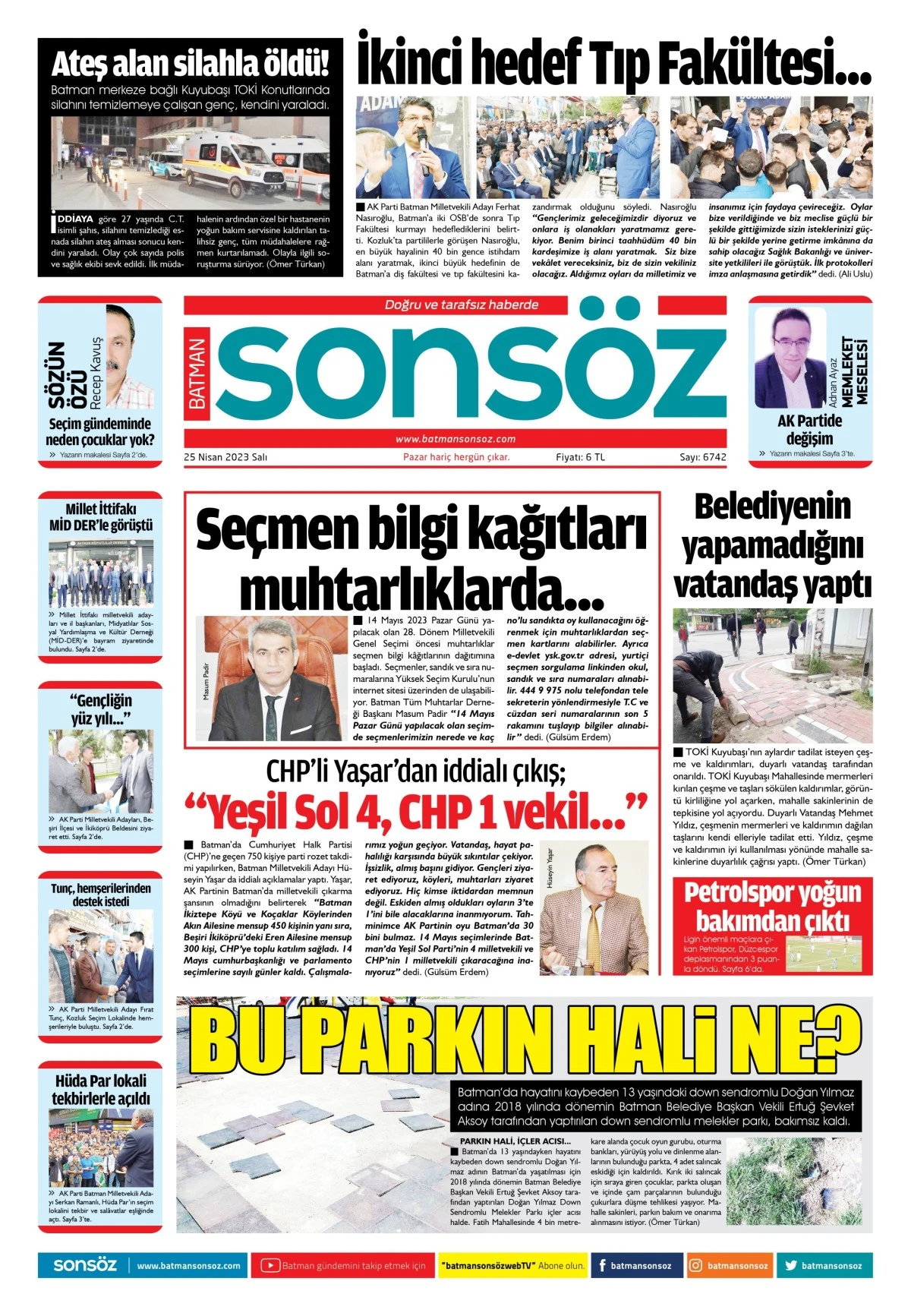 25 Nisan 2023 e-gazete