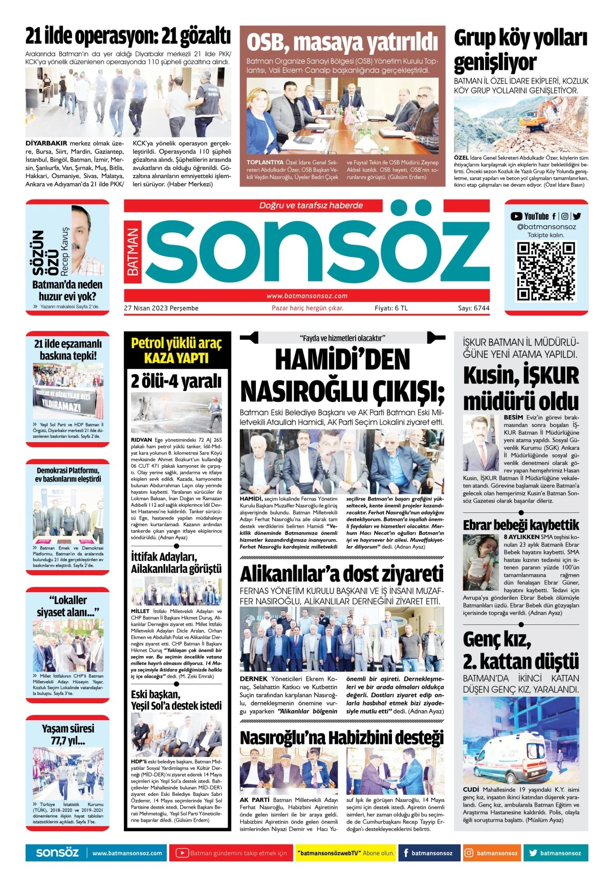 27 Nisan 2023 e-gazete