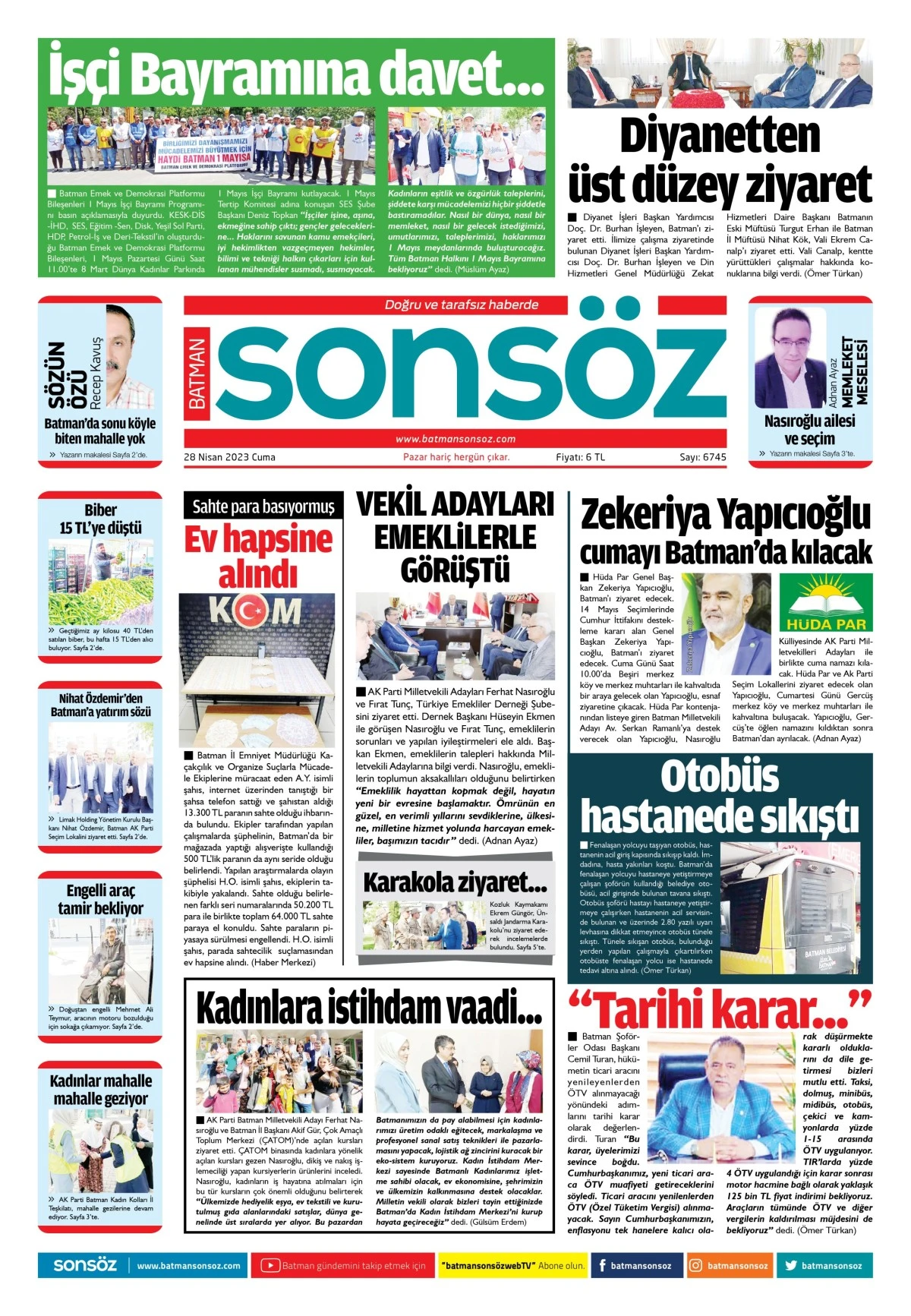 28 Nisan 2023 e-gazete