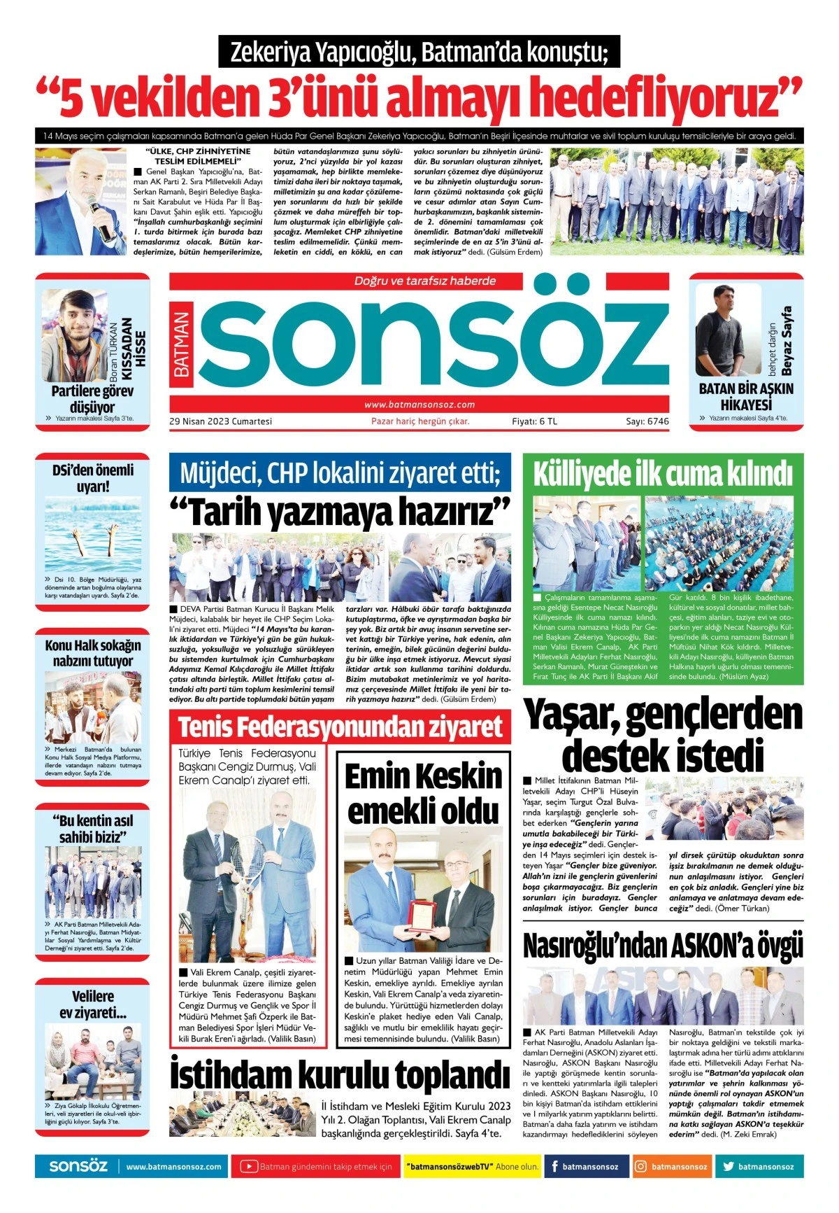 29 Nisan 2023 e-gazete