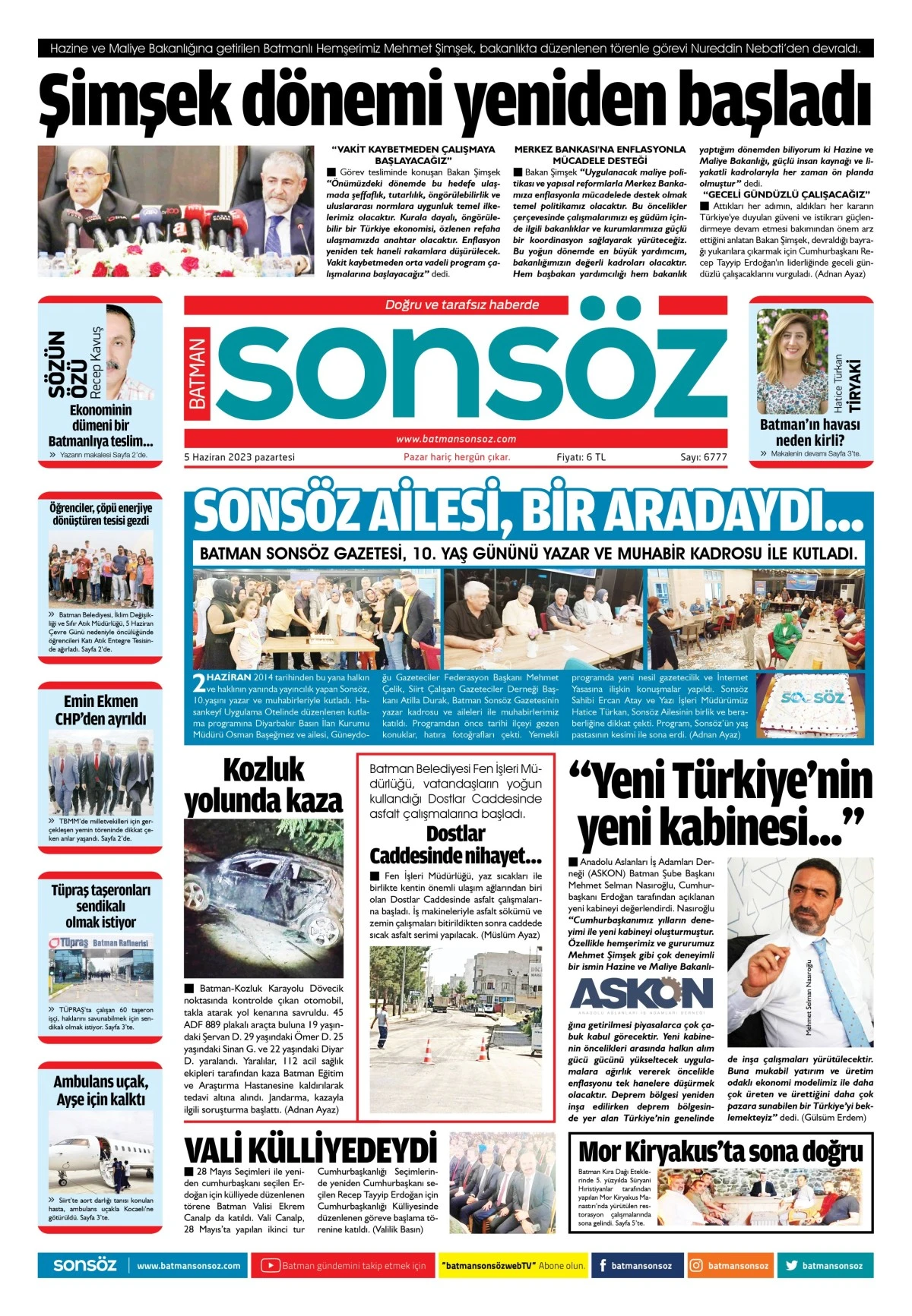 5 Mayıs 2023 e-gazete