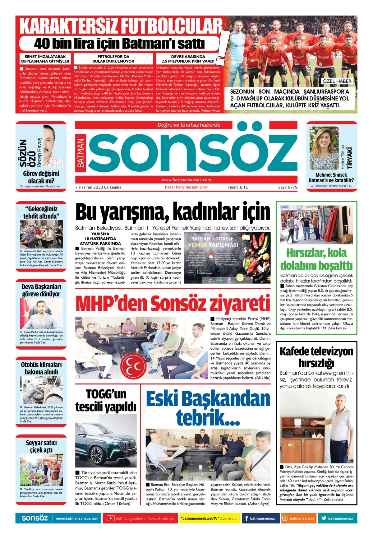 7 Haziran 2023 e-gazete
