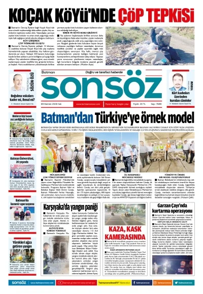 9 Haziran 2026 e-gazete