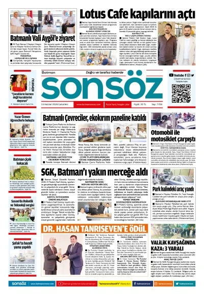 13 Haziran 2026 e-gazete
