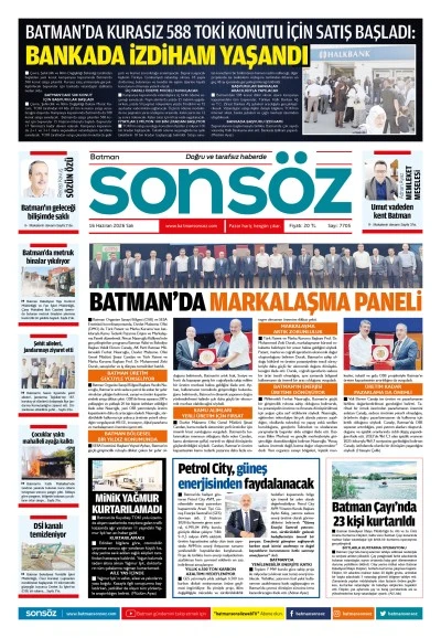 16 Haziran 2026 e-gazete
