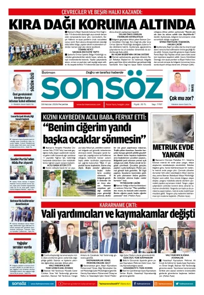 18 Haziran 2026 e-gazete