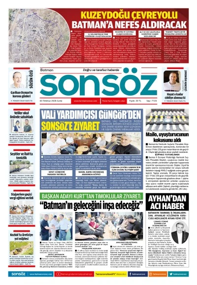 3 Temmuz 2026 e-gazete