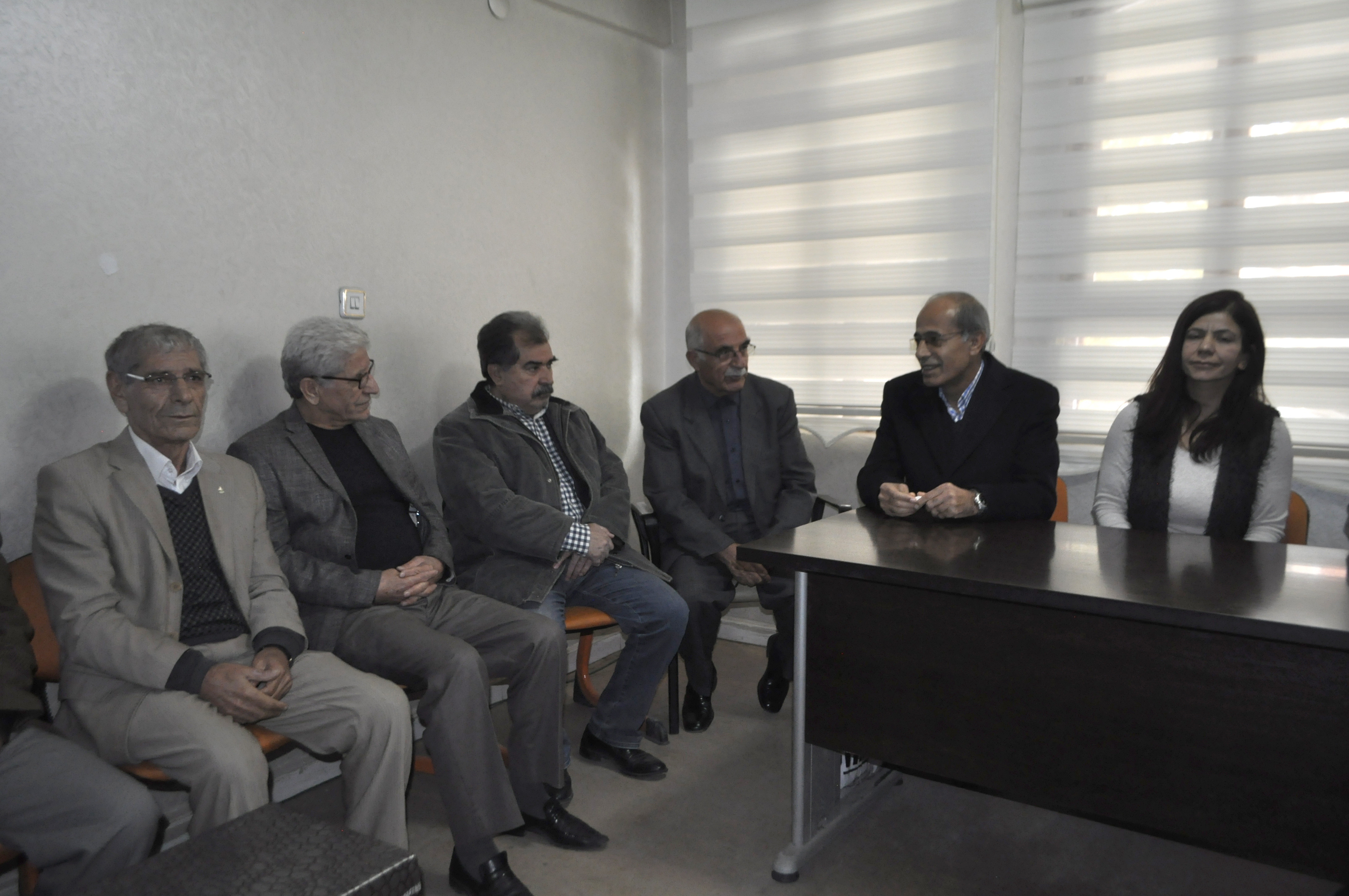 Emeklilerden HDP’ye tebrik ziyareti…